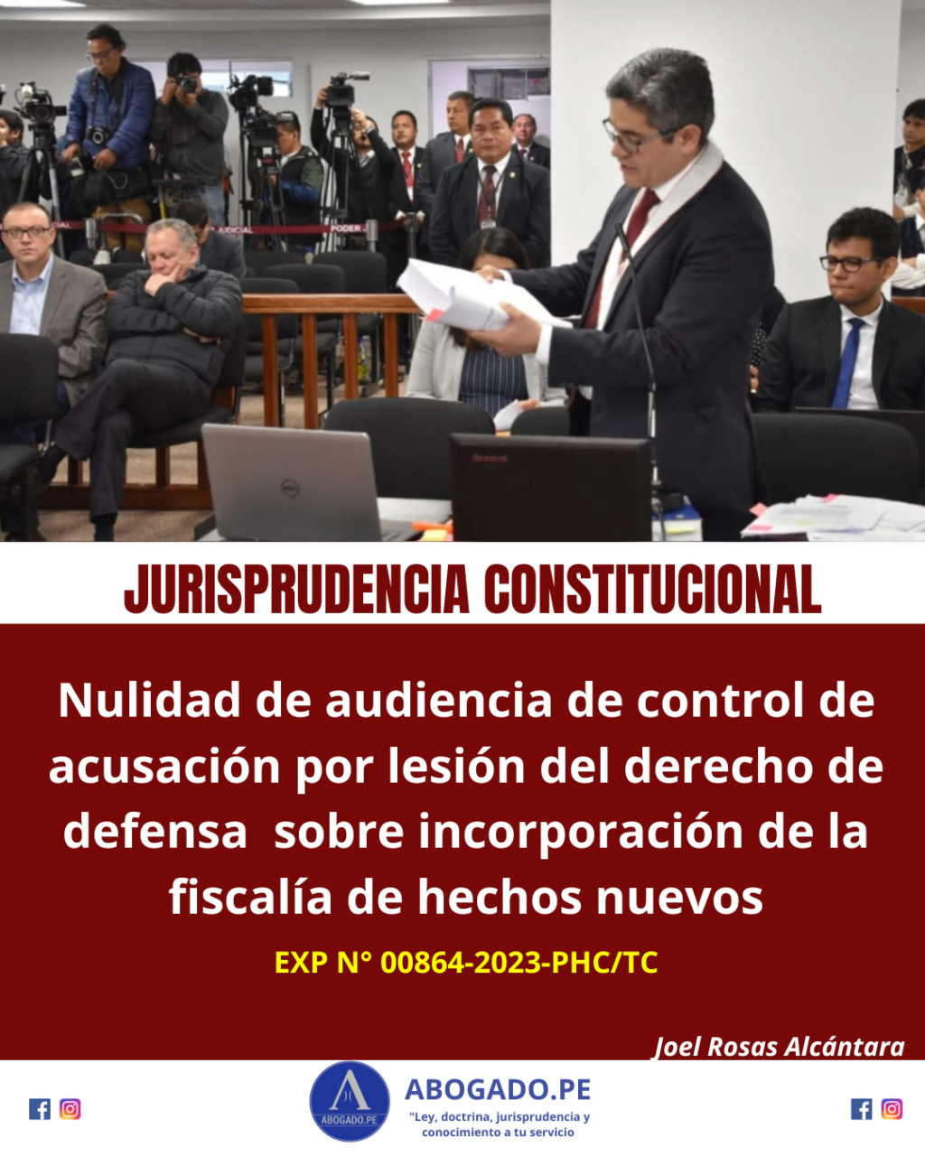 Nulidad De Los Actos De Audiencia De Control De Acusación Por Lesión Del Derecho De Defensa