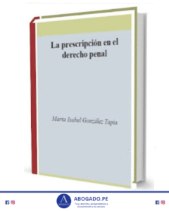 prescripcion penal libro