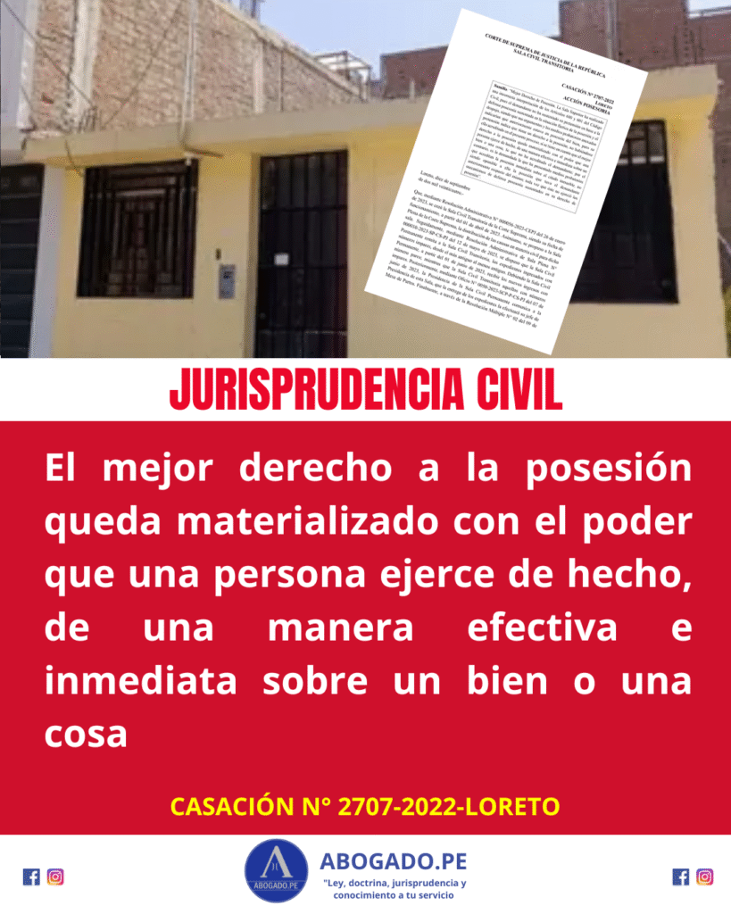 Derecho de posecion