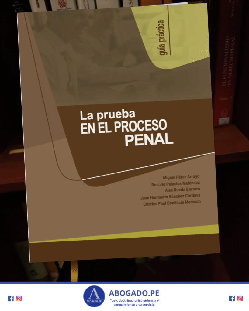 PRUEBA EN EL PROCESO PENAL